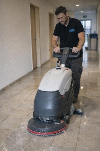 Maschinelle Bodenreinigung